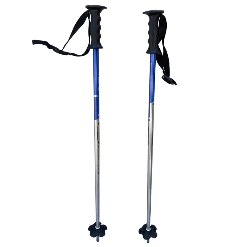 Bâtons De Ski Junior Kerma 80 Cm Bleu 3 Bâtons De Ski Junior Kerma 80 Cm Bleu