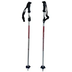 Bâtons De Ski Télescopiques Junior Rossignol Alu Rouge