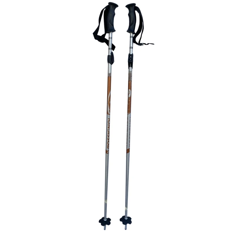 Bâtons De Ski Télescopiques Rossignol Alu Marron 4 Bâtons De Ski Télescopiques Rossignol Alu Marron – Image 2