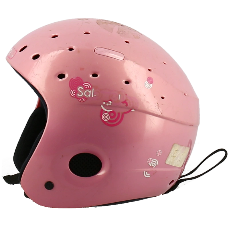 Casque De Ski D'Occasion Salomon Cible Rose 3 Casque De Ski D'Occasion Salomon Cible Rose