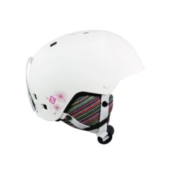 Casque De Ski Junior Salomon Kiana White Matt