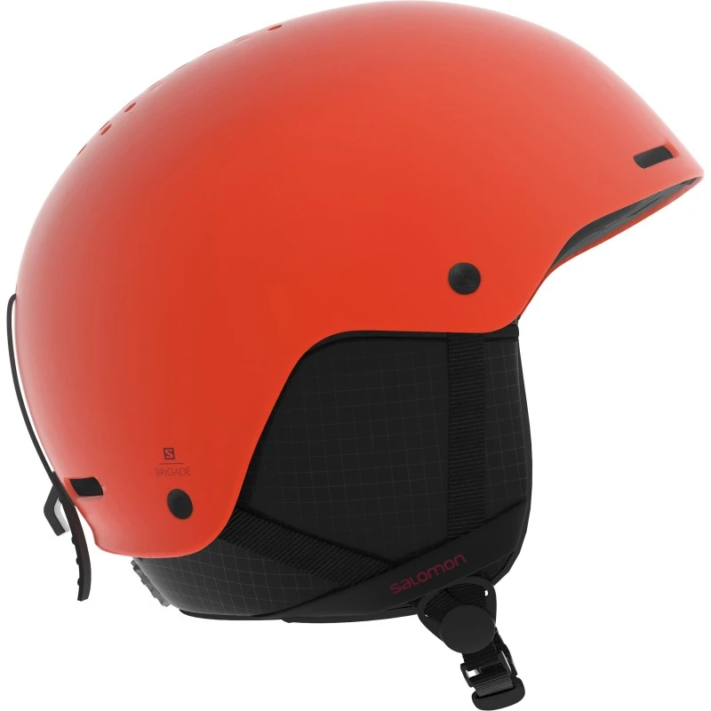Casque De Ski Salomon Brigade Orange Pop 3 Casque De Ski Salomon Brigade Orange Pop
