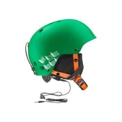 Casque De Ski Salomon Jib Audio Green Matt