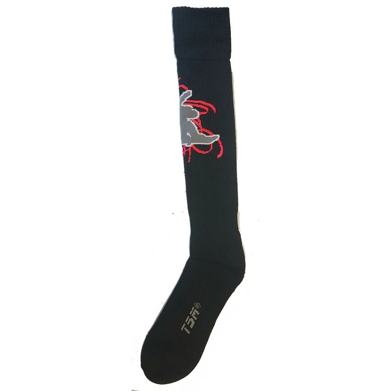 Chaussettes De Ski Thermolite Noir / Rouge 3 Chaussettes De Ski Thermolite Noir / Rouge