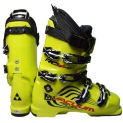 Chaussures De Ski Fischer RC4 140 Vacuum Yellow