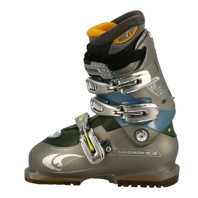 Chaussures De Ski Salomon Ellipse 8.0 Grey / Blue 4 Chaussures De Ski Salomon Ellipse 8.0 Grey / Blue – Image 2