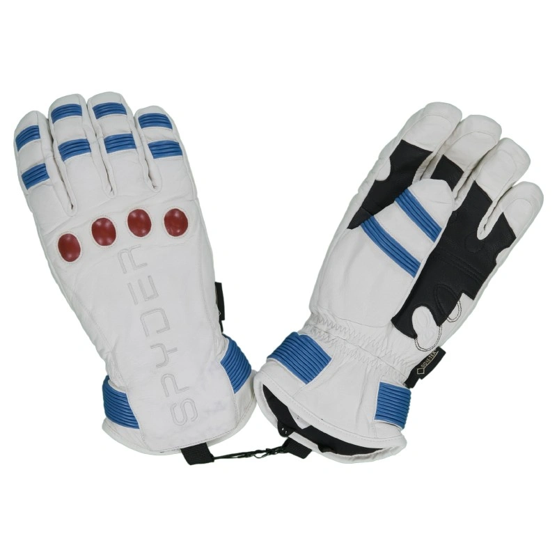 Gants De Ski Spyder Bleu / Blanc / Rouge 3 Gants De Ski Spyder Bleu / Blanc / Rouge