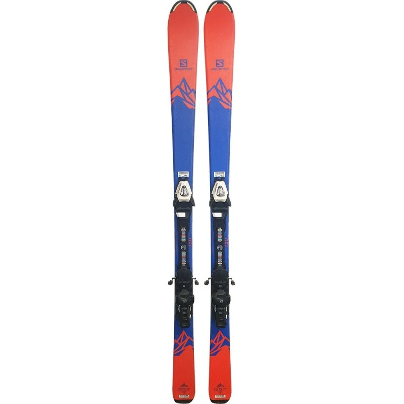 Pack Ski Salomon Qst Max Junior Blue / Orange + Fixations Atomic 3 Pack Ski Salomon Qst Max Junior Blue / Orange + Fixations Atomic