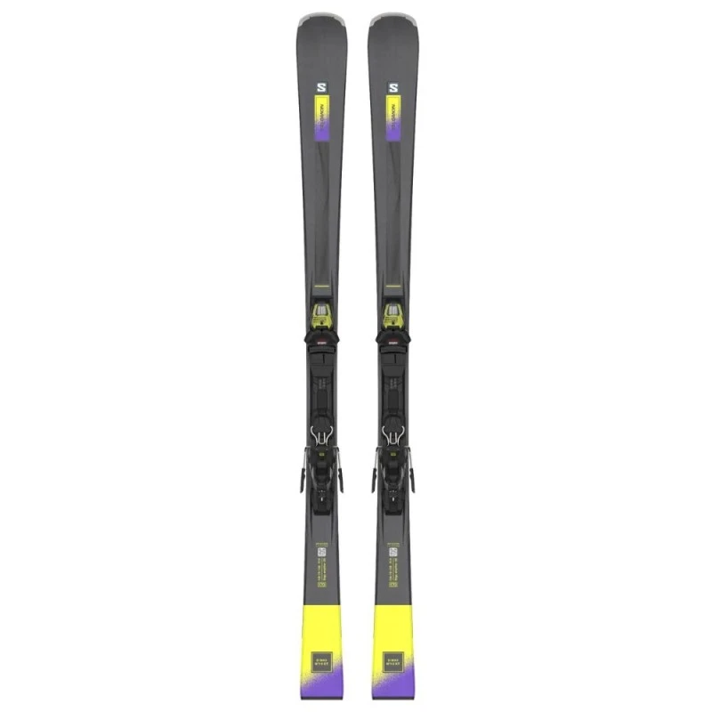 Pack Ski Salomon S/Max N°10 Xt Black + Fixations Ez 12 3 Pack Ski Salomon S/Max N°10 Xt Black + Fixations Ez 12